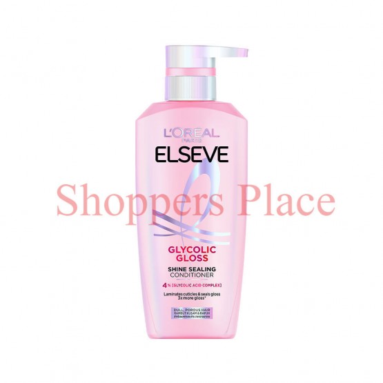 L'Oreal Paris Elseve Glycolic Gloss Shine Sealing Conditioner 375ml