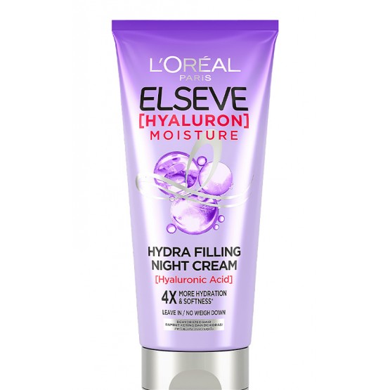 L'Oreal Paris Elseve Hyaluron Moisture Hydra Filling Night Cream 150ml