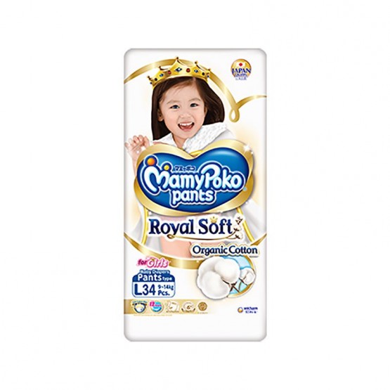 MamyPoko Pants Royal Soft Girls L34s
