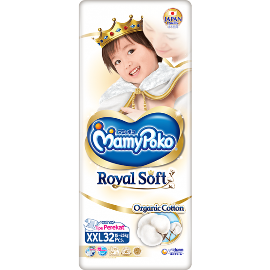 MamyPoko Pants Royal Soft Girls XXL24s