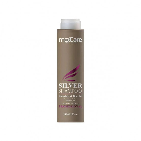 MaxCare Silver Shampoo Bleached & Blondes Professional 500ml