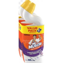 Mr Muscle Toilet Cleaner Lavender 2 x 500ml