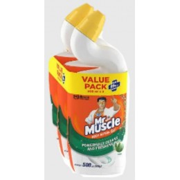Mr Muscle Toilet Cleaner Pine 2 x 500ml