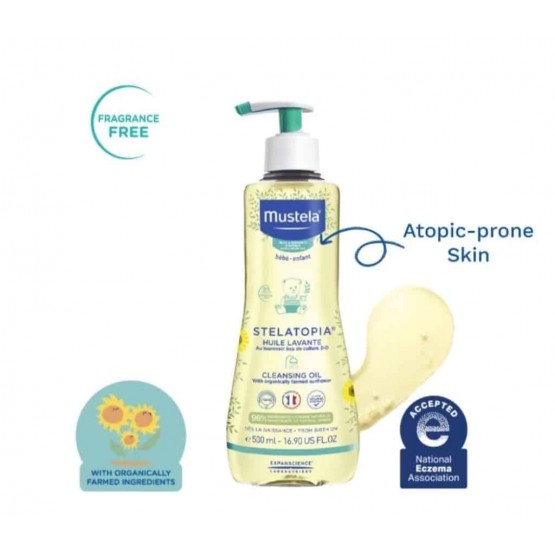 Mustela Stelatopia Cleansing Oil 500ml