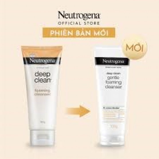 Neutrogena Deep Clean Gentle Foaming Cleanser 100g