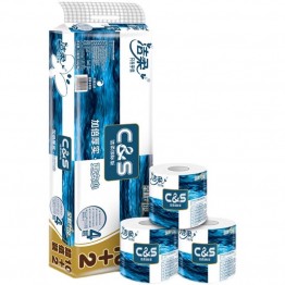 C&S Premium Toilet Tissue 10+2 Rolls