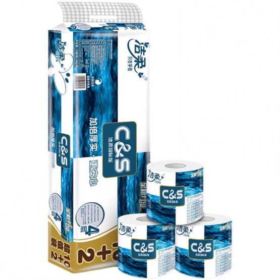 C&S Premium Toilet Tissue 10+2 Rolls