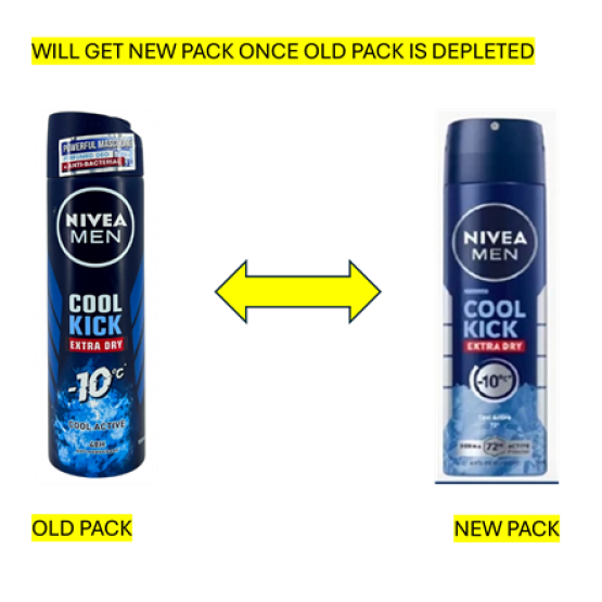 Nivea Deo Spray Men - Cool Kick 150ml