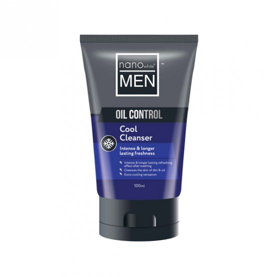 Nanowhite Men Oil Control Cool Cleanser 100ml