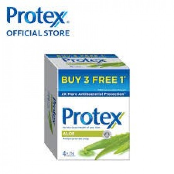 Protex Soap Aloe 4x75g