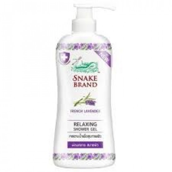 Snake Brand Prickly Heat Shower Lavender 450ml