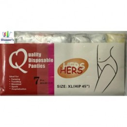Quality Disposable Panties Ladies Hers XL -HIP 45