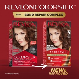 REVLON COLORSILK #46-MEDIUM GOLDEN CHESTNUT BROWN