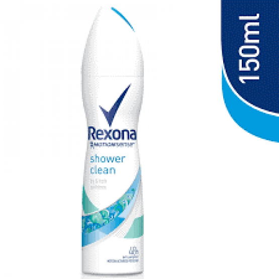 Rexona Women Anti-perspirant Deo Spray Shower Clean 150ml