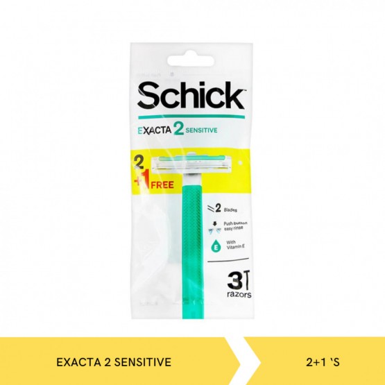 Schick Exacta 2 2+1 Razor Green