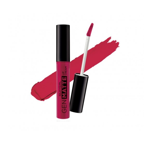 SILKY GIRL Gen Matte Lip Cream 04 Crimson Love