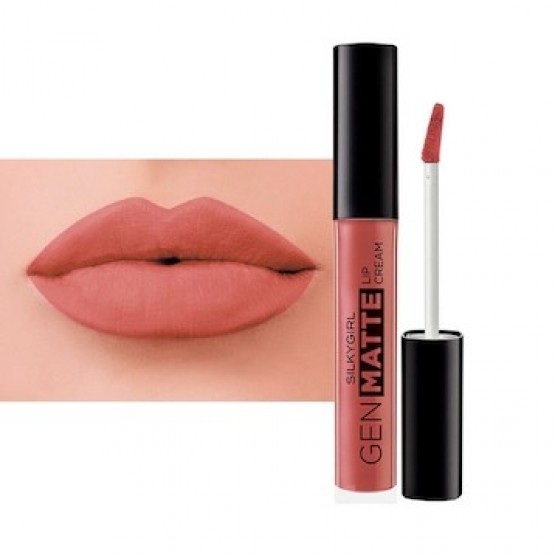 SILKY GIRL Gen Matte Lip Cream 07 Rose Latte