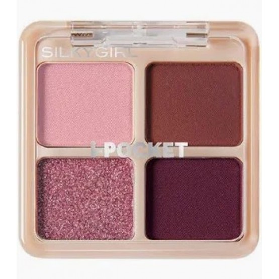 SILKYGIRL i-Pocket Shadow Quad 01 Rose Fanatic 4g