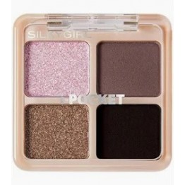 SILKYGIRL i-Pocket Shadow Quad 02 Smokey Glaze 4g