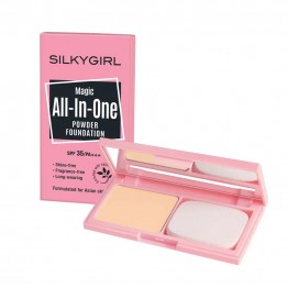 SILKYGIRL Magic All-In-One Powder Foundation SPF35/PA+++ 9g - 02 Natural Beige