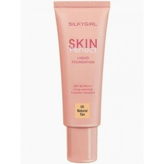 SILKYGIRL Skin Perfect Liquid Foundation 05 Natural Tan 25ml