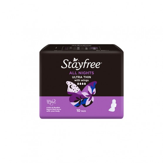 Stayfree Ultra Thin Wing 10's