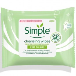 Simple Cleansing Wipes 25's