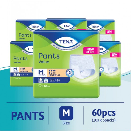 Tena Value Pants M10sx6 packs Carton sales
