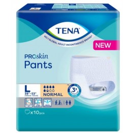 TENA Pants Normal Unisex Adult Diapers - L10