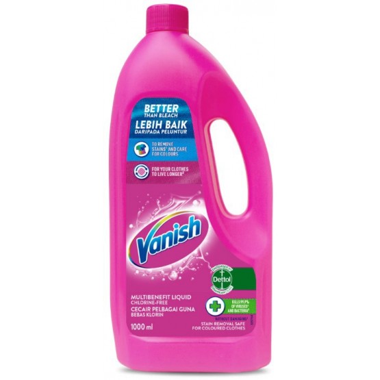 Vanish Liquid Stain Remover Pink 1000ml