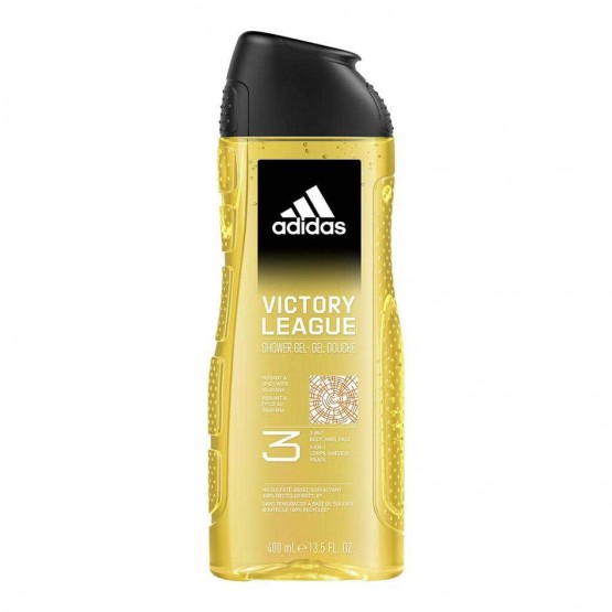 Adidas 3in1 Victory League Face, Body, Hair Shower Gel 400ml