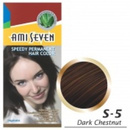 Ami Seven Sppedy Permanment Hair Colour-S-5 Dark Chestnut 60g