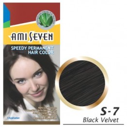 Ami Seven Speedy Permanent Hair Colour-s-7 Black Velvet 60g