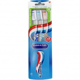 Aquafresh Clean&flex Soft 3pcs