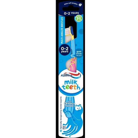 Aquafresh Milk Teeth Toothbrush 0-2 Years 1's