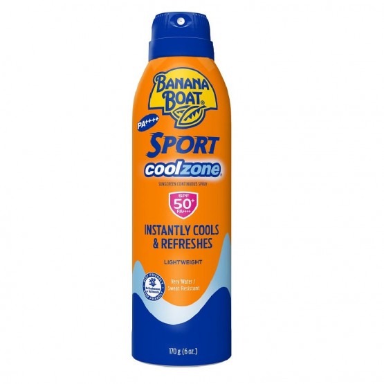Banana Boat Coolzone Sport Sunscreen Spray Spf 50 170g