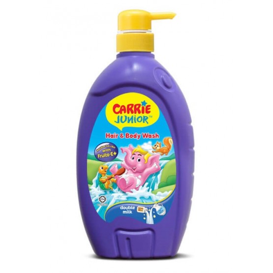 Carrie Junior Hair & Body Wash Double Milk 700g