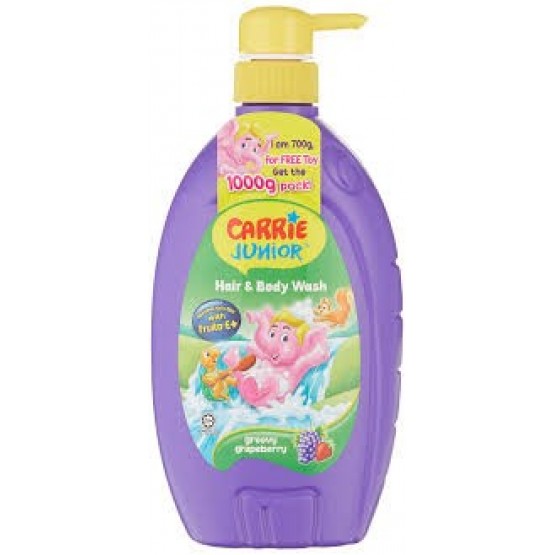 Carrie Junior Hair & Body Wash Grapeberry 700g