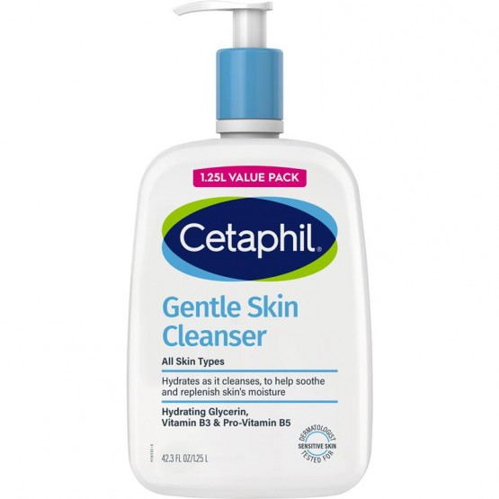 Cetaphil Gentle Skin Cleanser 1.25L (For All Skin Types)