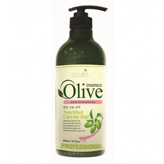 Clearis Olive Essence Nutrient Smoothing Shampoo 800ml