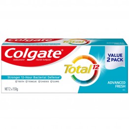 Colgate Total 12 Advance Fresh 150g X 2 /Twin Pack(2x150g)