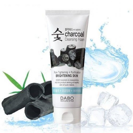Dabo Charcoal Cleansing Foam 150ml-brightening Skin