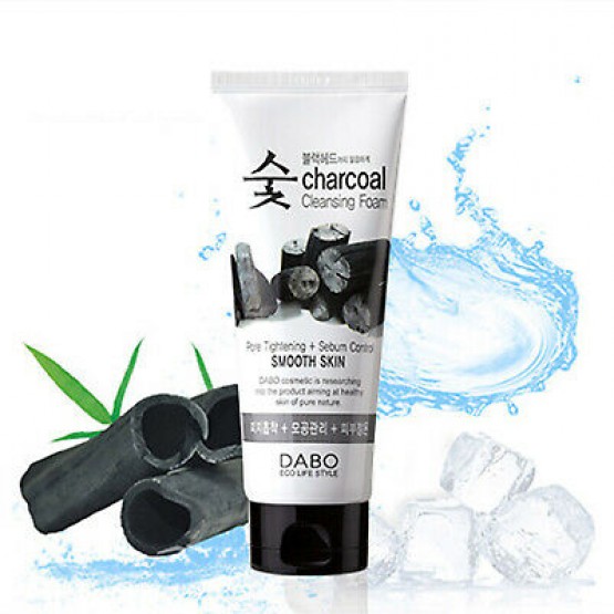 Dabo Charcoal Cleansing Foam 150ml-smooth Skin