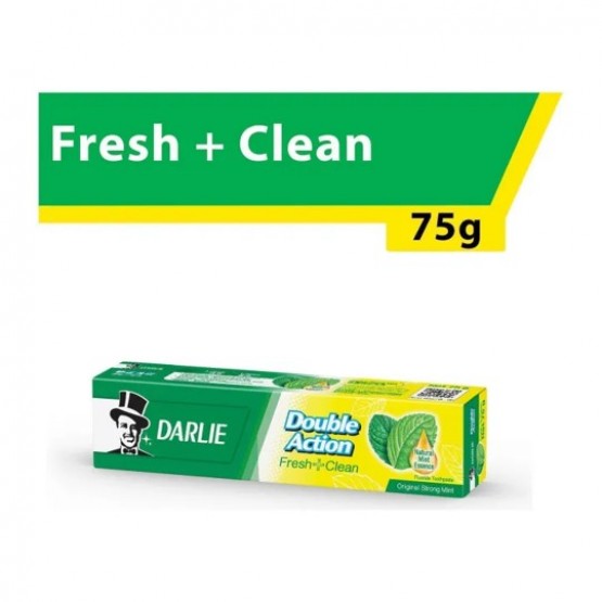 Darlie Double Action Toothpaste 75g - Plaque Removal & Fresh Breath