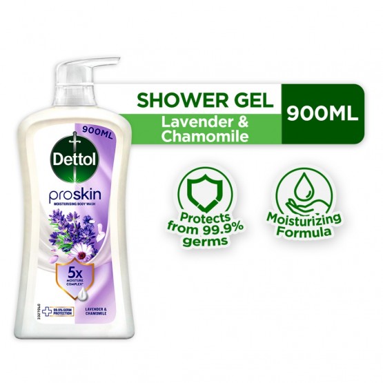 Dettol Shower Gel Active Botany Lavender 850g