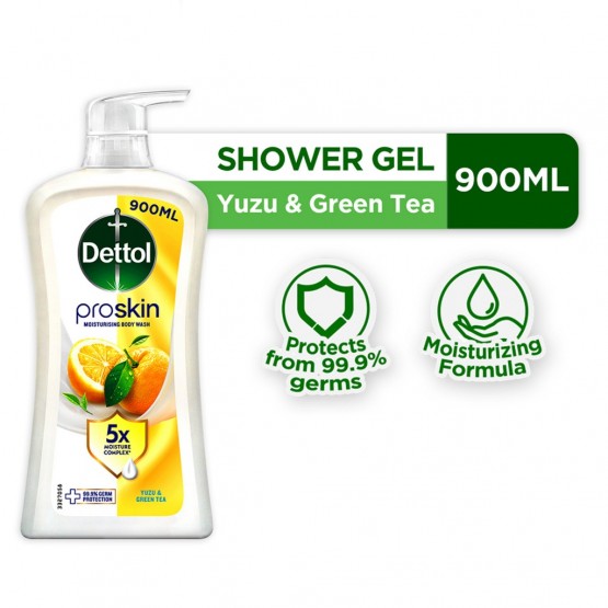 Dettol Shower Gel Active Botany Green Tea 850g