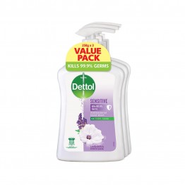 Dettol Handwash Sensitive 3x250ml