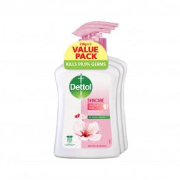Dettol Handwash Skincare 250ml 2 Free 1