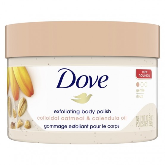 Dove Body Scrub Oatmeal 298g