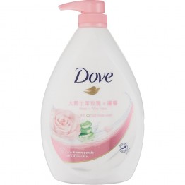 Dove Go Fresh Rose And Pomegranate Paraben-free Body Wash,1l